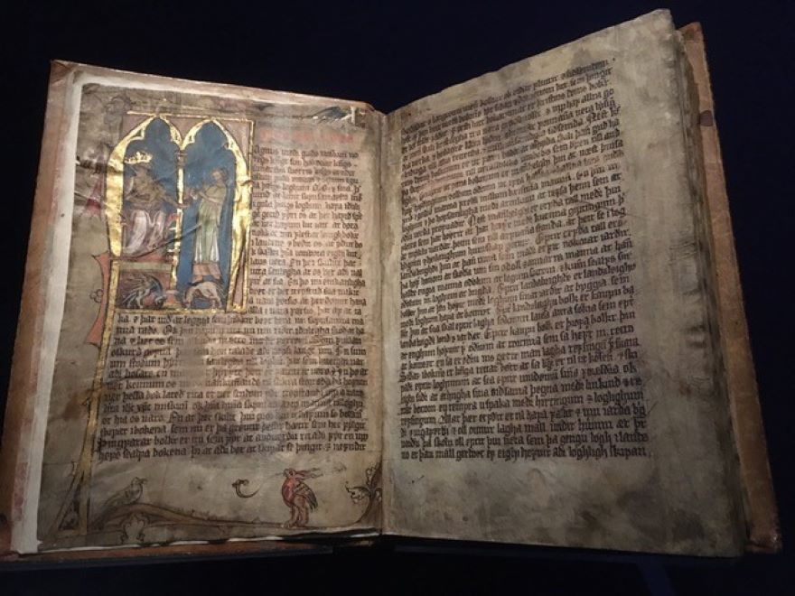 Et storverk i europeisk rettshistorie, Kong Magnus Lagabøtes landslov av 1274 - Foto: Espen Amundsen